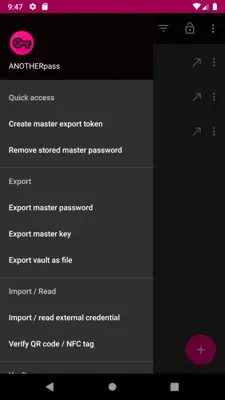 ANOTHERpass android App screenshot 3