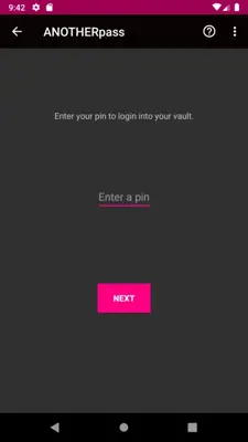 ANOTHERpass android App screenshot 5