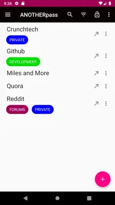 ANOTHERpass android App screenshot 6